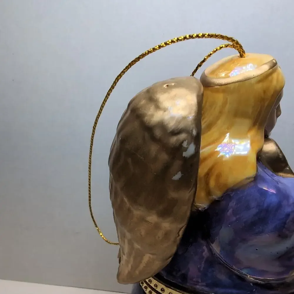 Mr Christmas Tree Ornaments‎ Music Box Trinket Santa Angel WORKS
